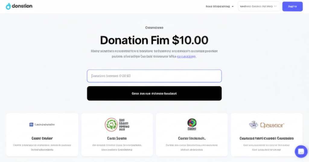 Donation Website